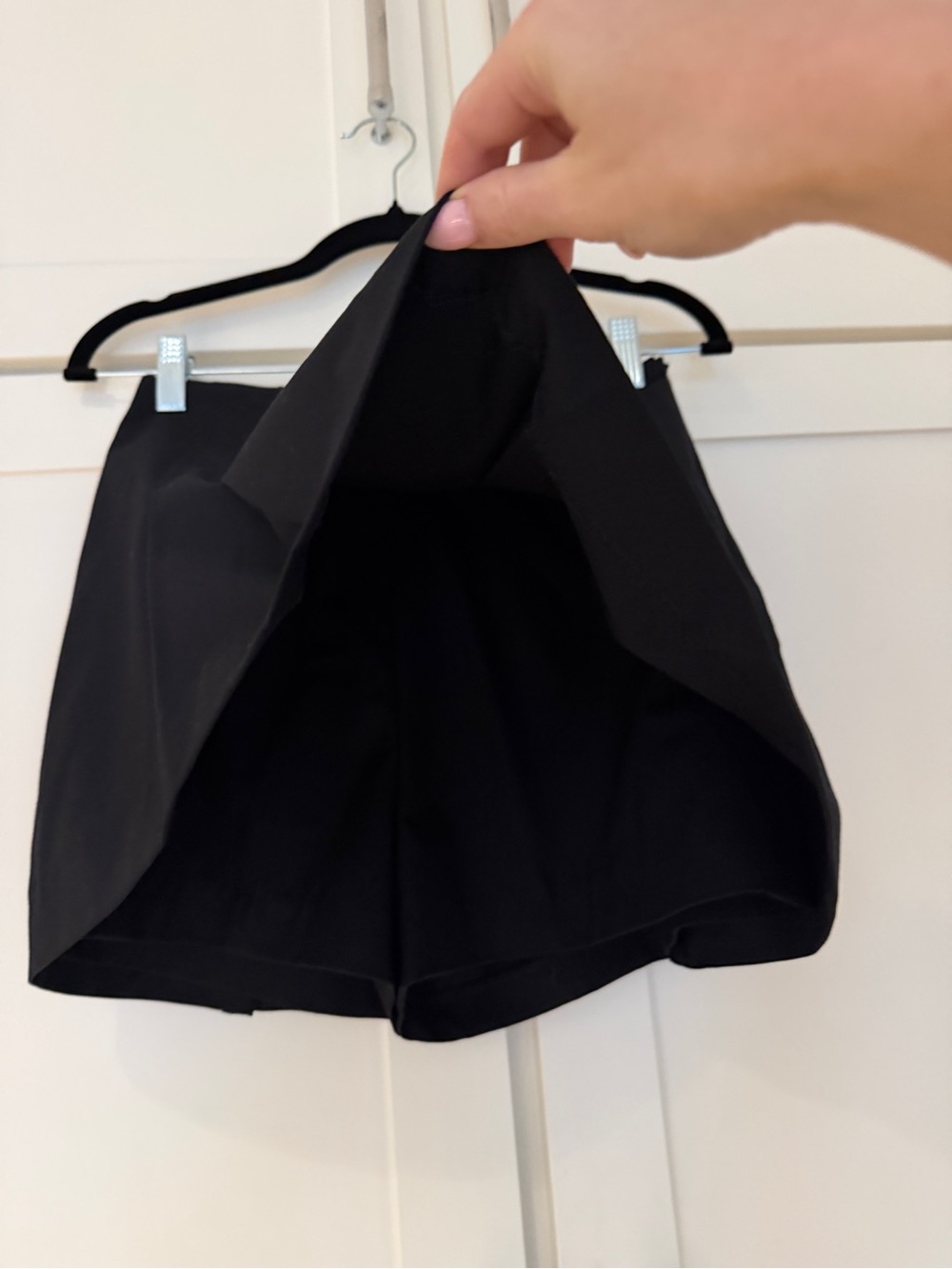 NWT Zara Black Pleated Skort XS - Picture 3 of 12